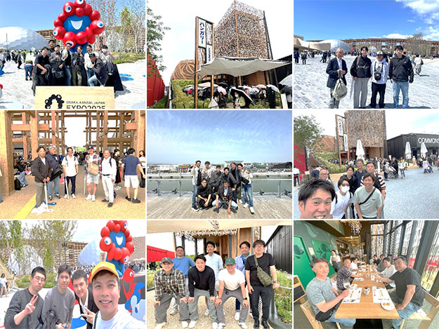 ２０２５年４・５月　社員旅行（大阪万博）